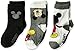 Disney Boys' Mickey Mouse 3 Pack Crew Socks