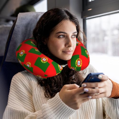 Almohada de viaje de espuma viscoelástica tamaño U miniatura 5