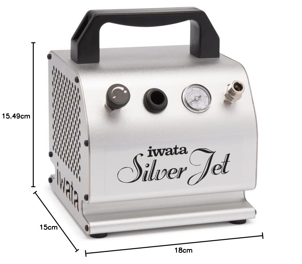 Airbrush Compressore IWATA IS-50 Silver Jet