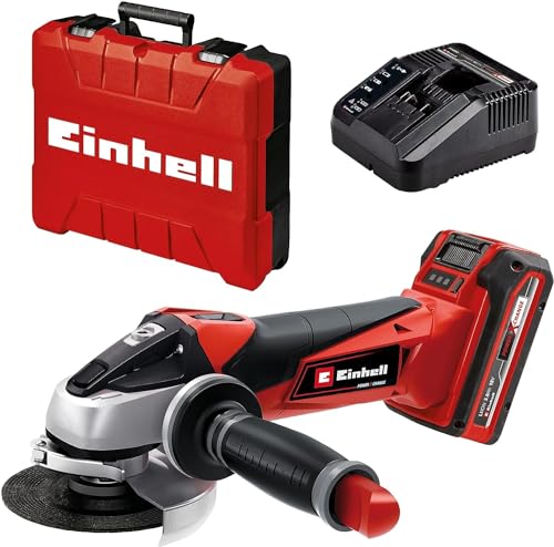 Einhell Smerigliatrice Angolare A Batteria Te-Ag 18/115 Li-Solo Power X-Change