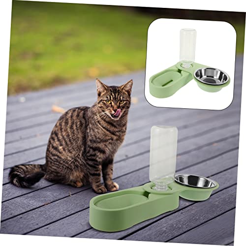 Balacoo Alimentador De Aço Inoxidável Tigelas Para Cães Dispensador De Comida Alimentador Automático