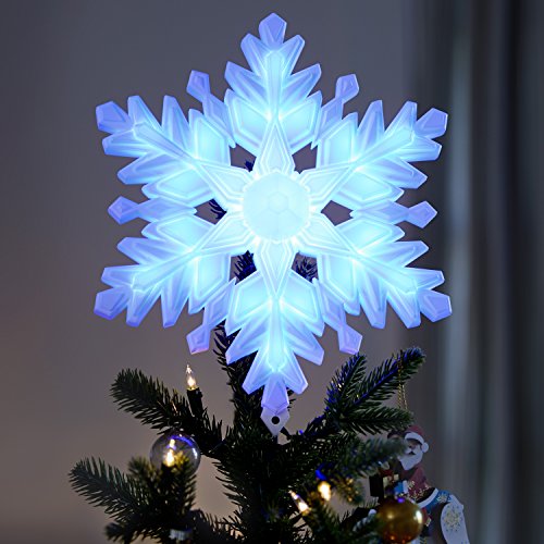 Hallmark Keepsake Christmas Tree Topper 2018 Year Dated, Stunning Snowflake With Music And Light #TOP5