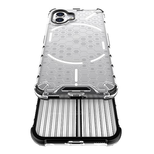 Image of Glasgow Back Case Cover Compatible with [ Nothing Phone (2) 5G ] (Stylish Design) - Transparent