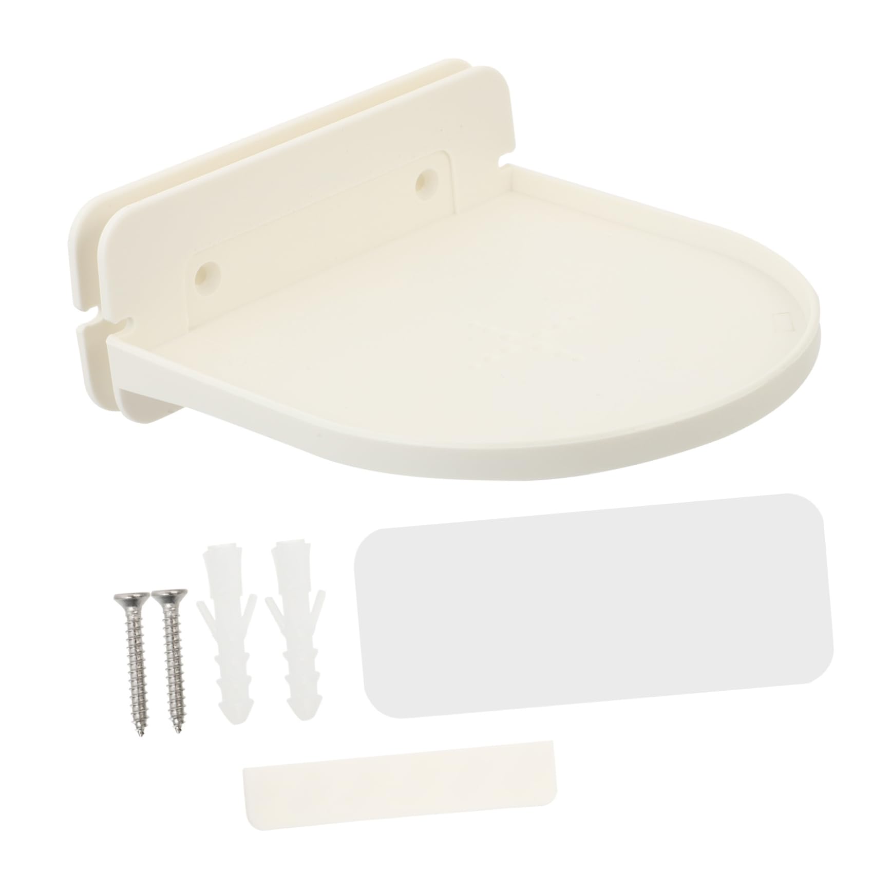 WOONEKY 3 Piezas Soporte Para Altavoz Inteligente Soporte De Almacenamiento De Pared Material Abs Diseño Silencioso Carga Conveniente Configuración Rápida