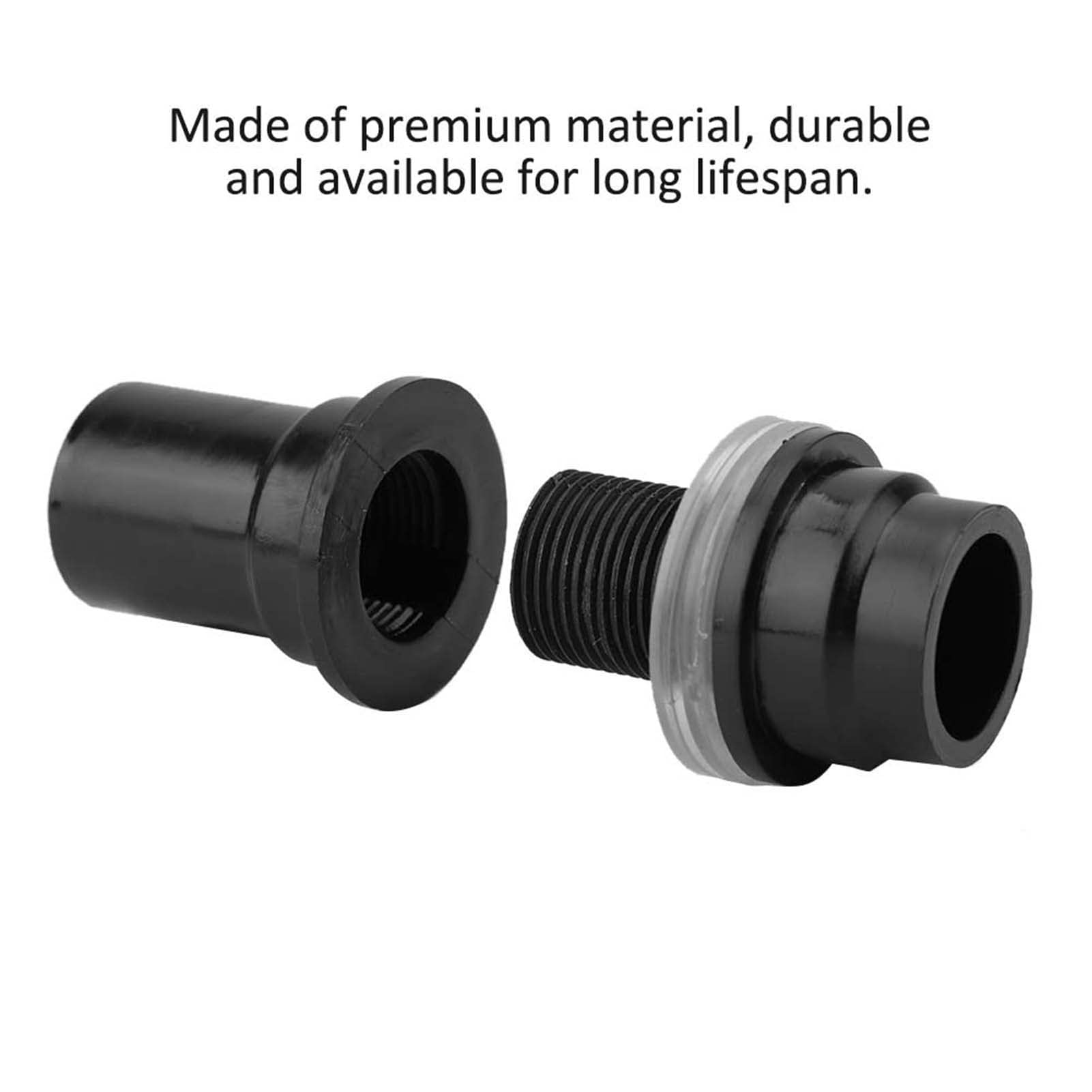 Pssopp 20mm Straight Fish Tank Pipe Connector, Aquarium Inlet Outlet Fitting, Erosion Proof Joint for Salt Water Tank - Image 4