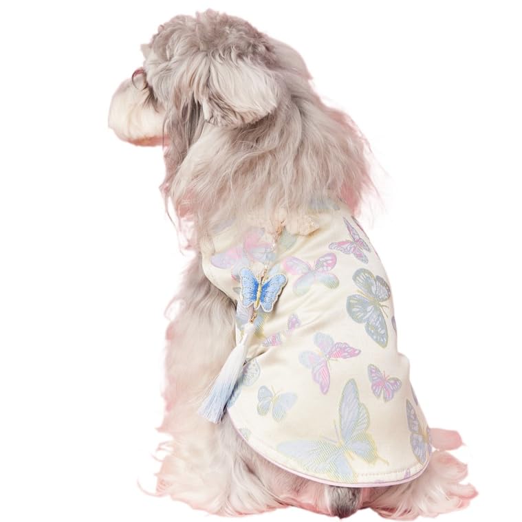 Vestido para perro pequeño estilo chino princesa XXL