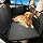 Pawccoli Back Seat Extender for Dogs, Waterproof Dog Car Seat Cover for Back Seat with Hard Bottom, Upgraded Material, Anti S