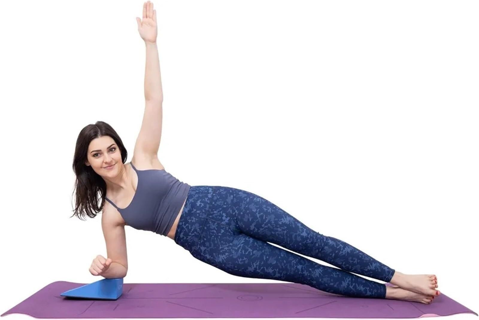 Bloque Yoga Bloques De Cuña Espuma for Yoga | Botto Antideslizante, Sentadilla, Muñequera, Pilates