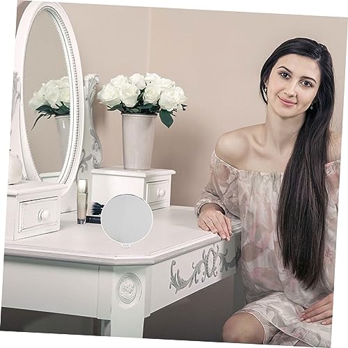 Espejo plegable de mano para maquillaje fácil de limpiar miniatura 6