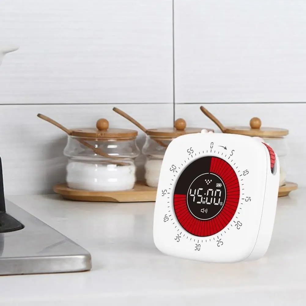 Time Reminder Kitchen Timer Effective Countdown Scroll Wheel Setting Home Supplies