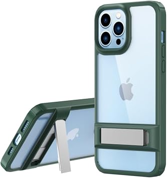 GGM G Y M & AKSESUAR iPhone 12/12 Pro ile Uyumlu Pastel, Stantl , Kamera Ve Ekran Y kseltili,Yumu ak Tpu Malzemeden  retilmi  Premium K l f Haki