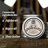 Beard Balm Beard Wax for Men – Nourishing Beards Conditioner Beards Moisturiser Contains Shea Butter + Beeswax + Jojoba Oil – Scented Mustache Softener Styling Balm (Woodland, 60ml) - Image 5
