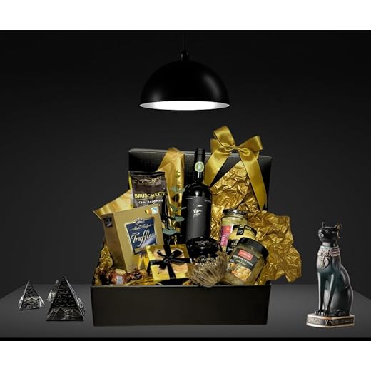 Cesta de Presente Luxo Sofisticada Alma Negra