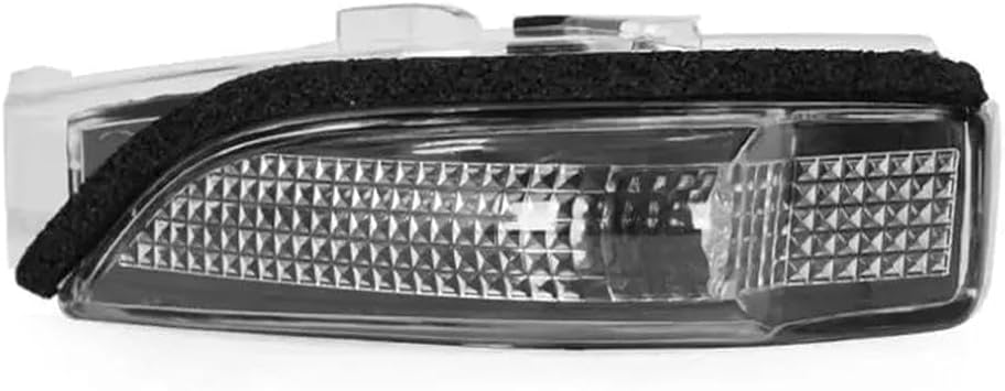 For Toyota For Auris For Avensis For C-hr Corolla For Verso Left Wing Mirror Indicator Lens Cover Replacement Part 81741-02040 Black Transparent 2013 2014 2015 2016 2017 2018 2019 2020 Model Year