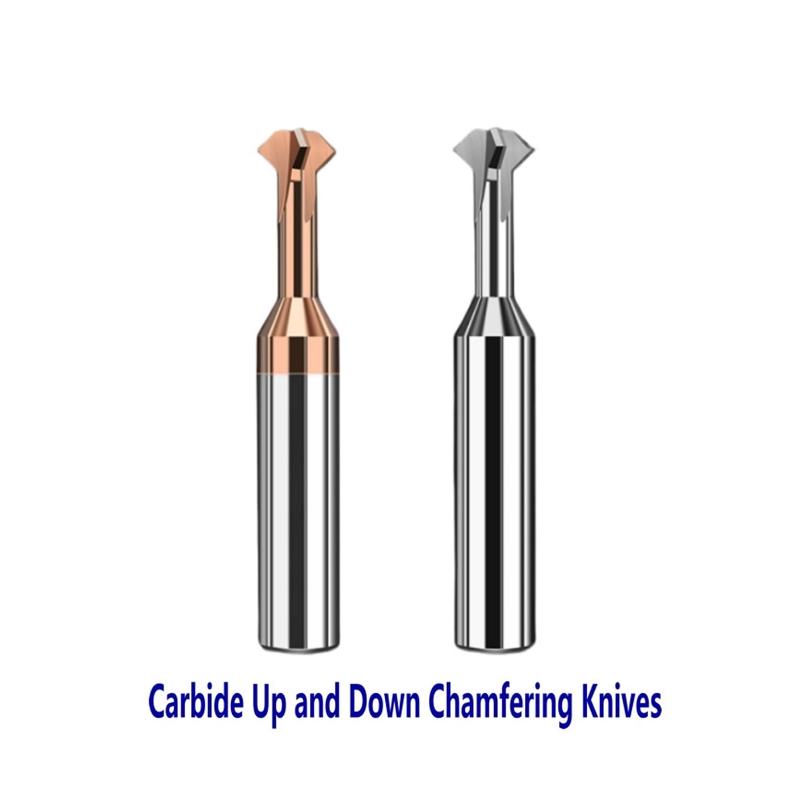 Fresa para ranuras en T Cuchillo de biselado con orificio interior superior e inferior de 90 grados, cortador de fresado de carburo de tungsteno de acero(Processed Aluminum,8XD4.8XD8X64X4T)