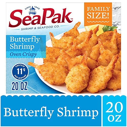 Seapak Butterfly Shrimp, Oven Crispy Breading, Frozen, 20 Oz #TOP1