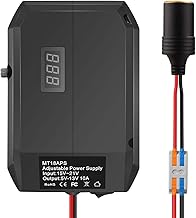 TPDL 18V zu 12V Step Down Konverter für Makita 18V Akku, 5V-12V 10A DC Spannung Akku Power Adapter, Zigarettenanzünder Adapter für die Aufrüstung von Elektrowerkzeugen, LED-Leuchtbänder, DIY-Projekte