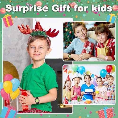 image for SOCICO Children Analog Watch Waterproof Time Teaching Boys Girls Watch