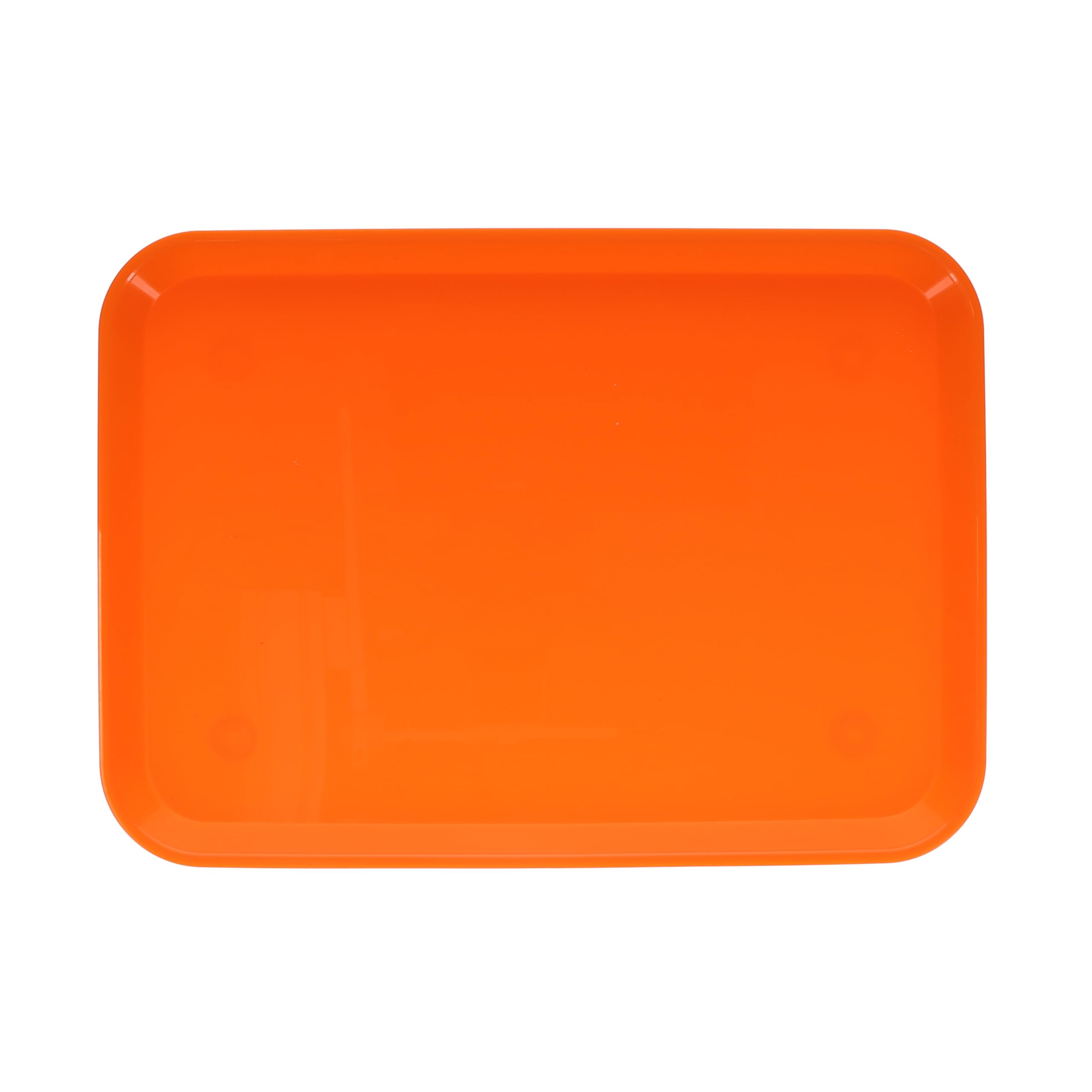 HSB 108145, Set-Up Tray Flat, #B, Ritter, Tangerine Plastic, 13 3/8