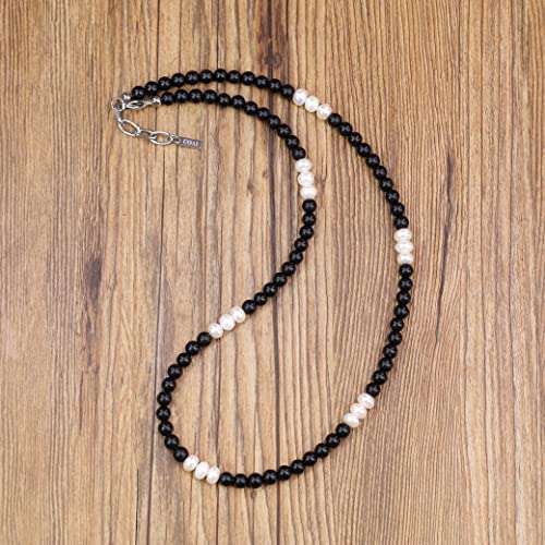Collier perle original et bracelet multi-tours mixte pour une idée cadeau - 5