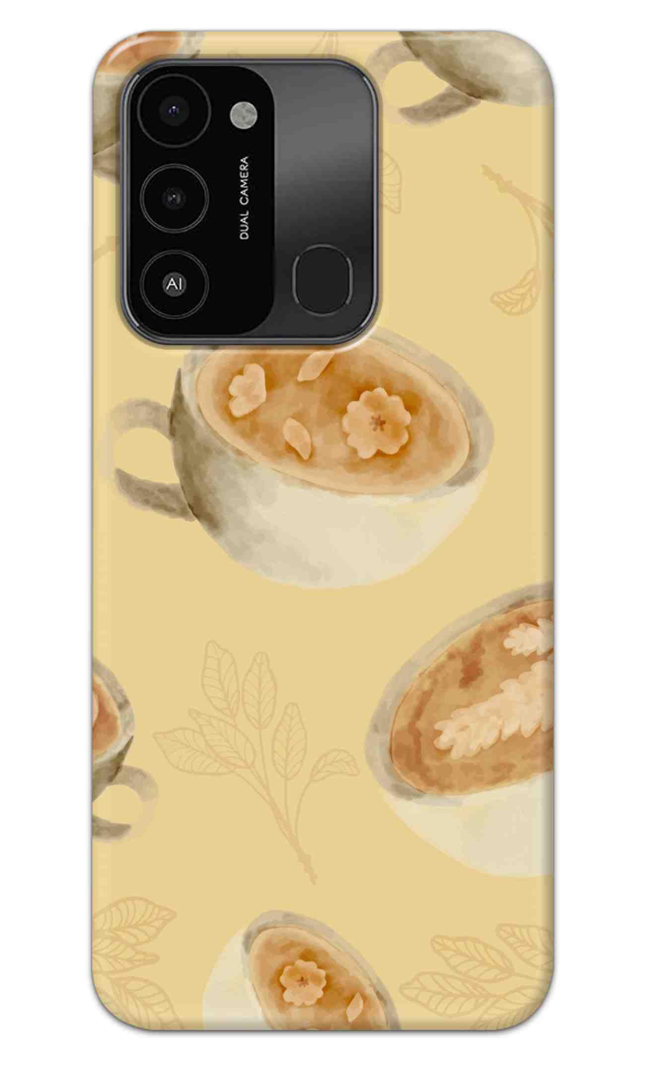 NDCOM for Tecno Spark 8c Back Cover Morning Coffee Printed Hard Case