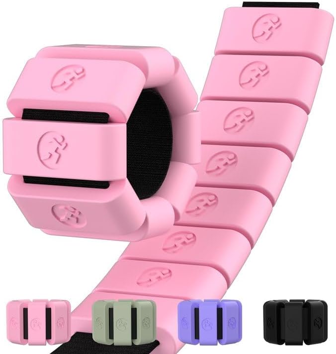 Pesas de muñeca ajustables para mujeres y hombres, pesas de pierna para mujeres de 0.75 a 1 libra cada una para caminar, yoga, danza, barras,