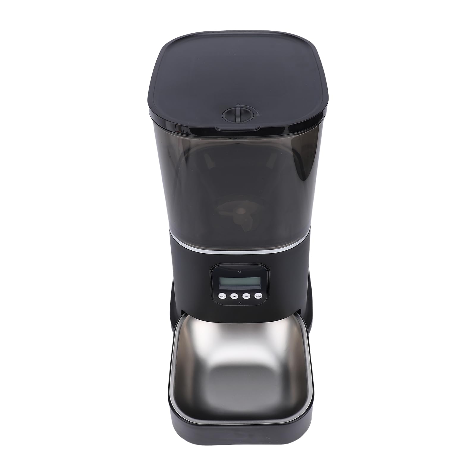 Fabater Alimentador Automático para Gatos, Fuente de Alimentación Dual de 6 litros, Alimentador Inteligente para Mascotas USB, Dispensador de Alimentos para Mascotas Temporizado con Memoria de