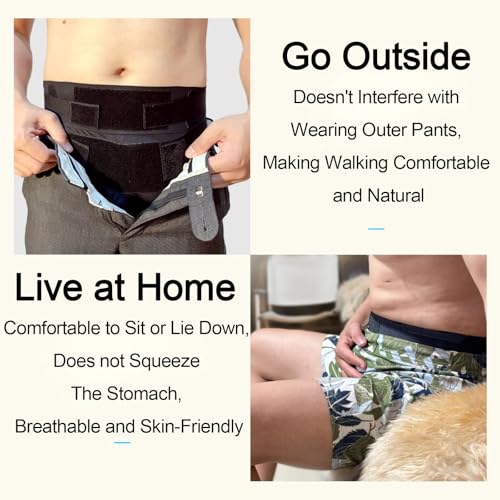 Faja para Hernia para Hombre con 2 Almohadillas de Compresión miniatura 7