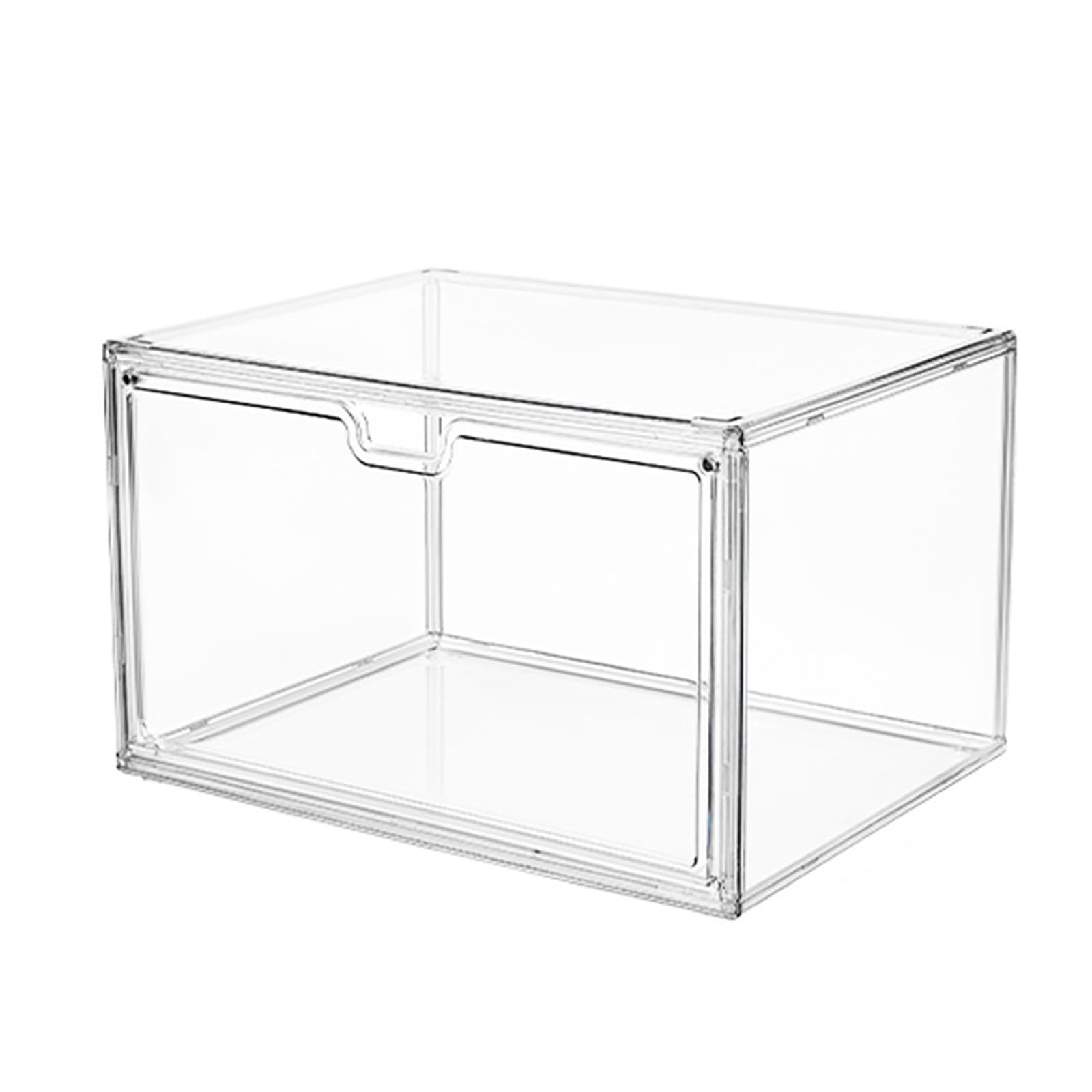 Large Clear Storage Box for Collectible Models and Toy Dustproof Clear Organizers Shelf Durability Simple Installation Action Figure Storage Box