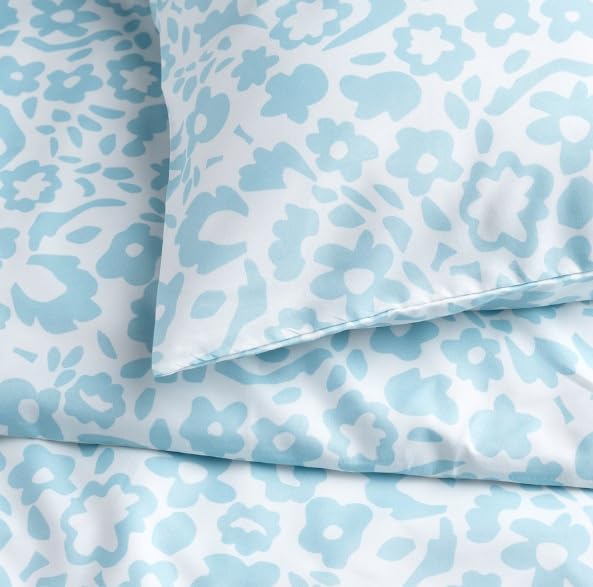 IKEA Bettwäsche Set CYMBALBLOMMA - 2-teilig - 140x200/80x80 cm
