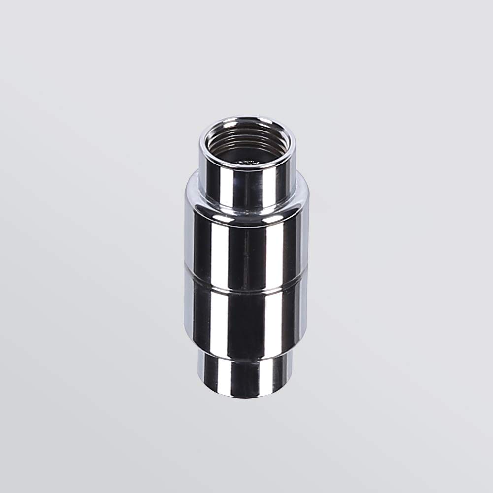 Cabezal de ducha cuadrado ultrafino de 20 pulgadas con conector giratorio de bola de metal de 1/2, acero inoxidable
