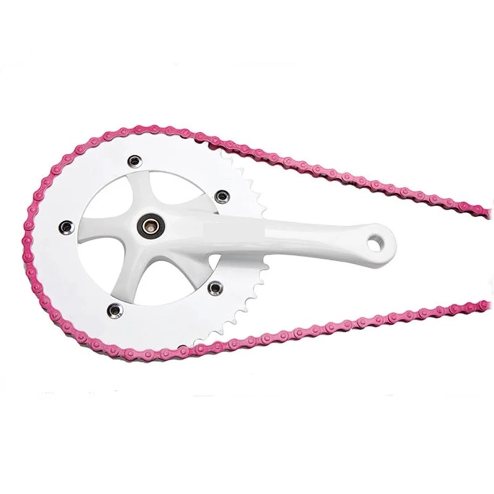 Amazon.co.jp: カラフルなシングルスピード自転車チェーン - 96L 1/2x1