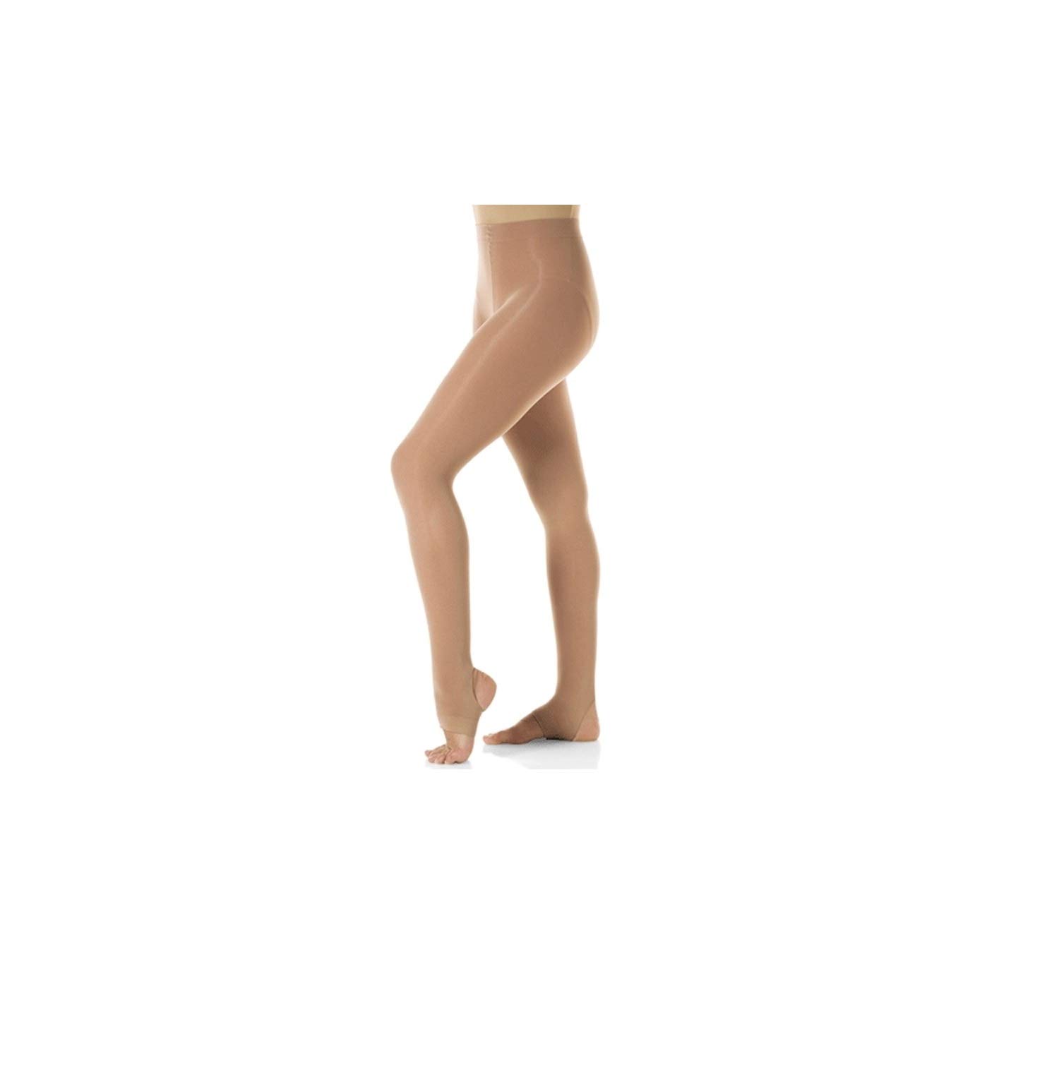 Mytoptrendz Girls Toast Mytoptrendz® Dance Tights Ultra Shimmery Stirrup Ballet Stage Performance Teen Size(Age, 11-13_Years, )
