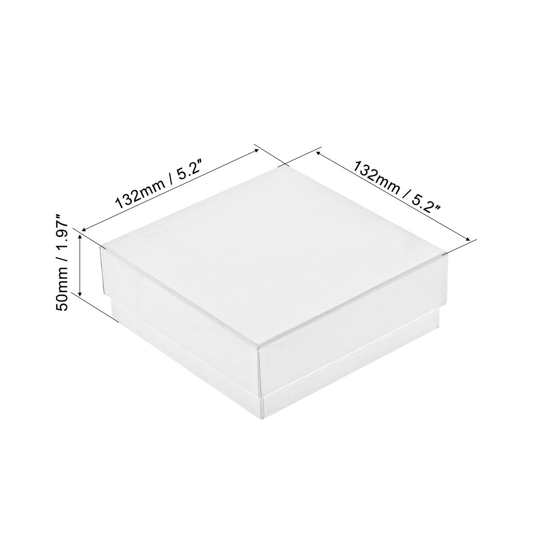 sourcing map Centrífuga Tubo Congelador Almacenamiento Caja 100 Plazas Cartón Criogénico Soporte Rejilla para 1,5/1.8 / 2ml Microcentrífuga Tubos, Viales, Muestras 5uds