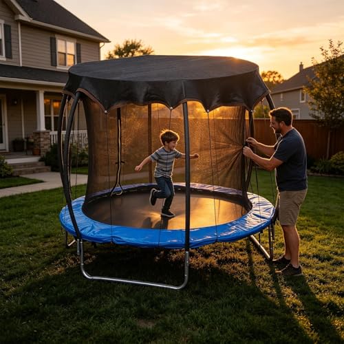 Bâche Trampoline pour remplacer la mousse usée et protéger des ressorts