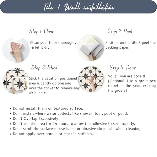 Image of Scala Bleucoin Peel and Stick Tile Stickers Vinyl Self-Adhesive Backsplash for Kitchen & Bathroom Easy DIY Home Decor Water-Resistant & Tile Decals Pack of 24 Pcs (Green, 12 inch x 12 inch Inches)