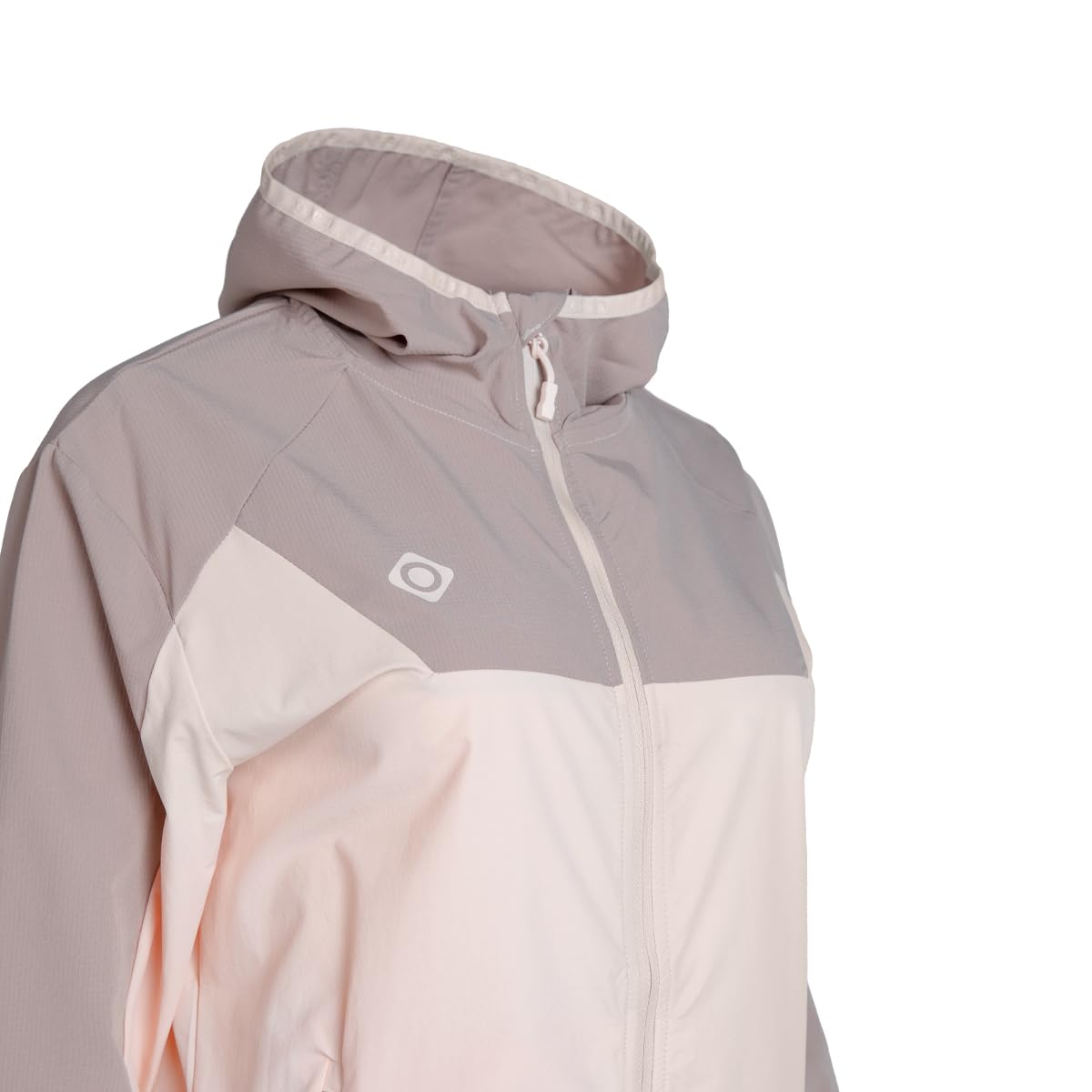 IZAS Benicia Giacca Leggera con Cappuccio per Running e Trekking, Tasche con Cerniera, Sottoguanto con Passante, Design Ergonomico e Traspirante per Attività all'Aperto