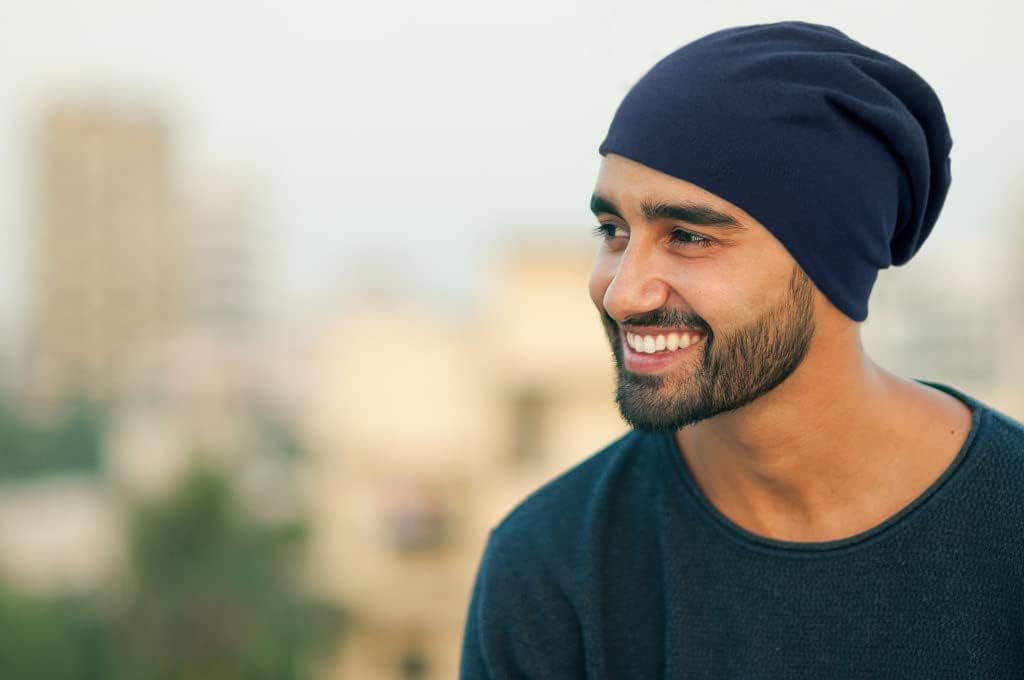 6 gorros holgados de algodón para mujeres y hombres, hip-hop, suaves, ligeros, para correr, para adultos, enanos, quimioterapia