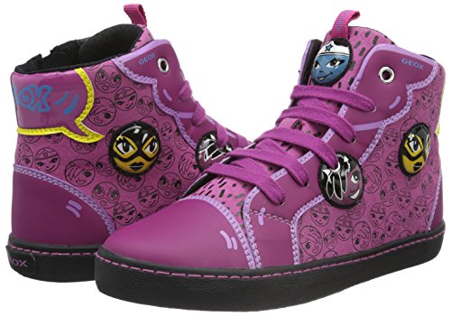 Geox Jr Kilwi Girl, Scarpe da Ginnastica Alte