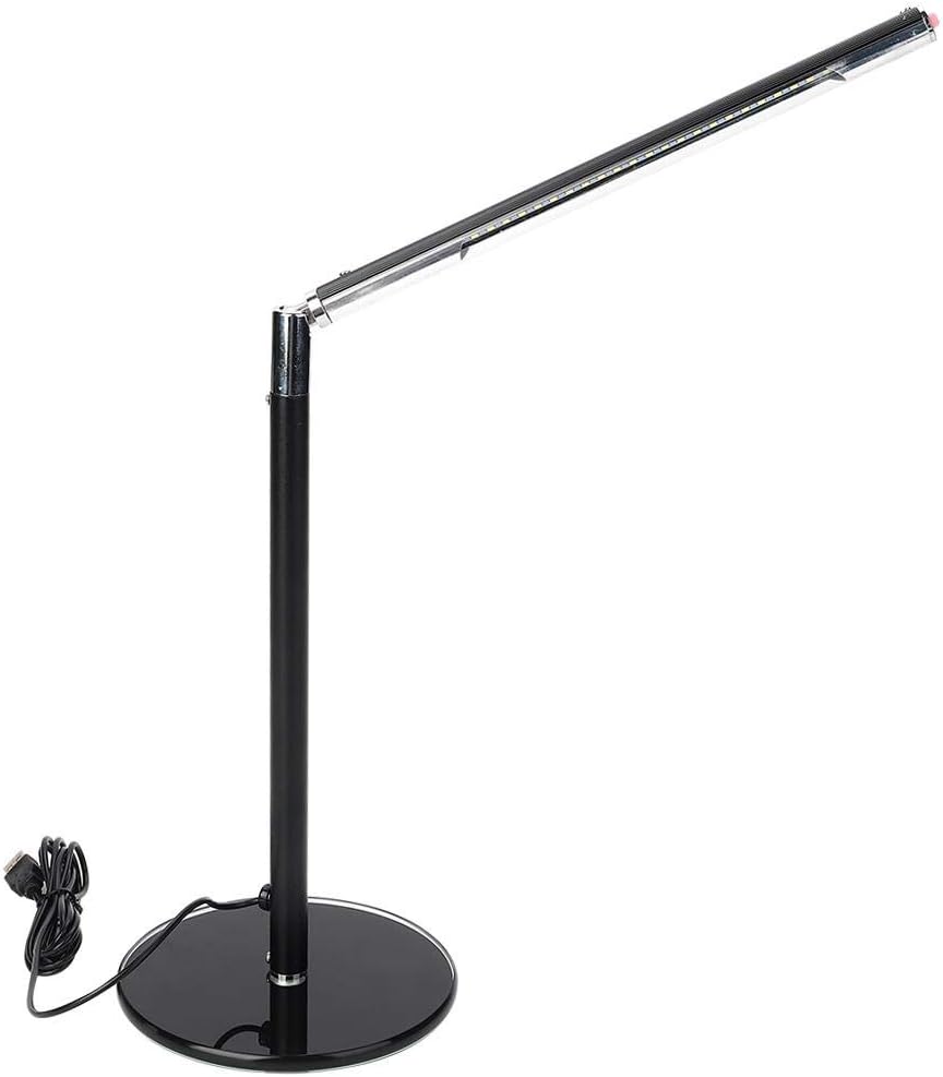 koulateUSB Charging Table Light Folding Desk Light, LED Eye Protection 4.5W USB Charging Metal Fashion Bedroom Bedside Lamp for Family Bedroom(2#)