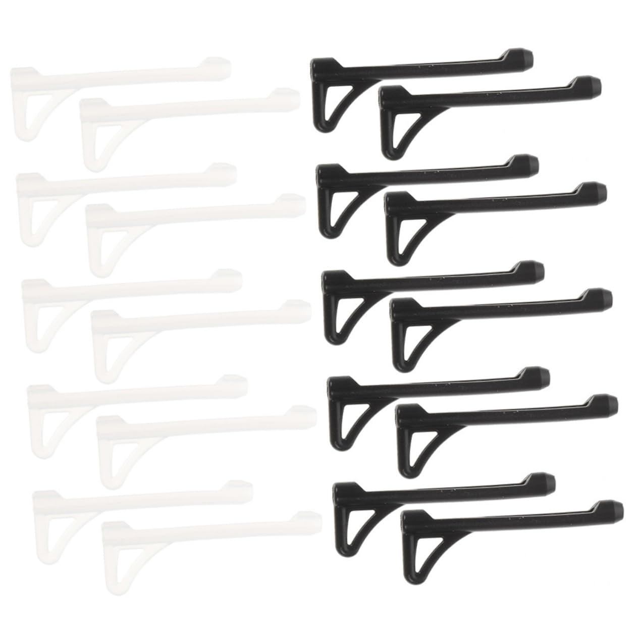 OSALADI Étui à Lunettes Anti-chute Lunettes Oreille Titulaires Porte- Antidérapants Coussin D'oreille Pour Manchon De Crochet à Gel De Silice