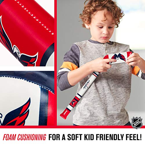 Image of Franklin Sports NHL Team Mini Soft Hockey Stick Set - NHL Team Soft Foam Mini Hockey Stick and Ball - Great Toy for Kids