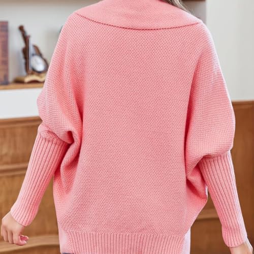 Girls' Loose Knit Cardigan with Cape Design, Suitable for Multiple Seasons and Fashionable Outerwear3