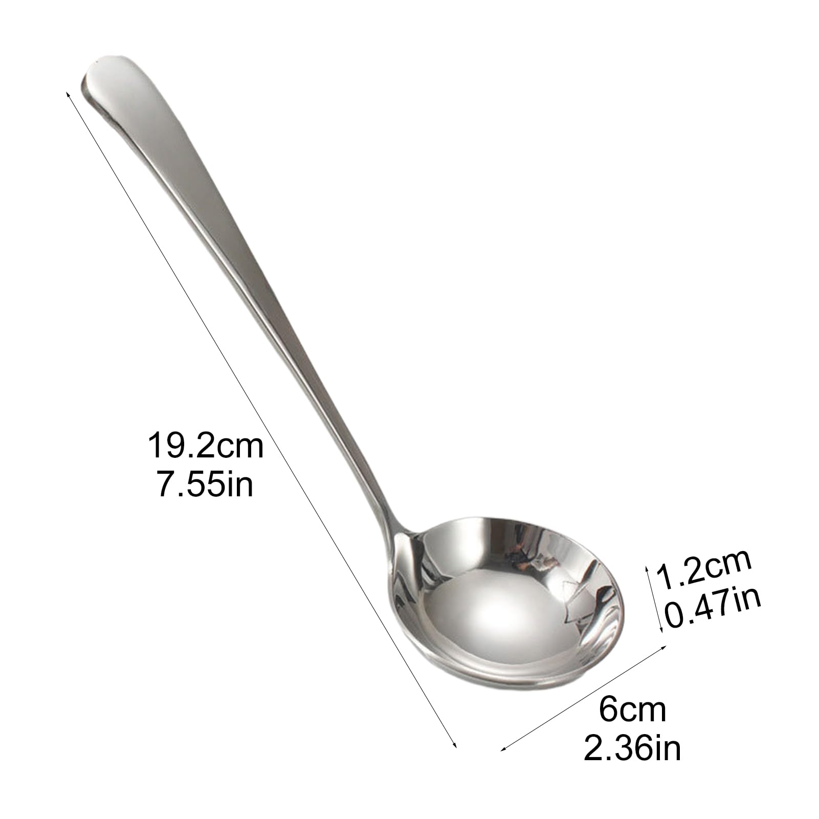 Westmark Schöpfkelle Pro - Edelstahl Suppenkelle 10cm Für Saucen & Dressings