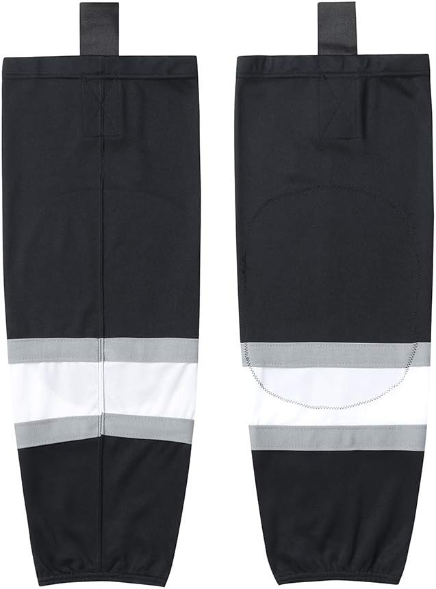EALER HS100 Series Team Colour Dry Fit Ice Hockey Socks Foer Junior To Senior & Youth To Adult