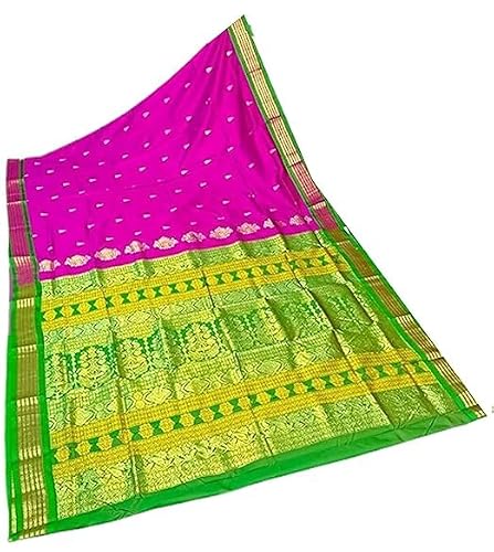 Generic purple bomkai silk saree – image 6