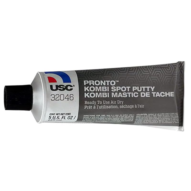 Massa Poliuretânica para Reparo Pontual de Carroceria U.S. Chemical & Plastics Pronto Kombi Spot Putty USC-32046, 159 g