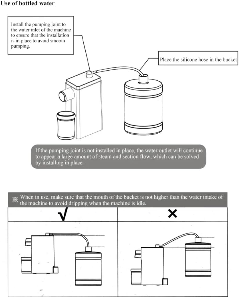 Mini Water Dispenser Electric Instant Water Heater Bottled Heat Water Pump Dispensador Portable Fast Heating Travel Home