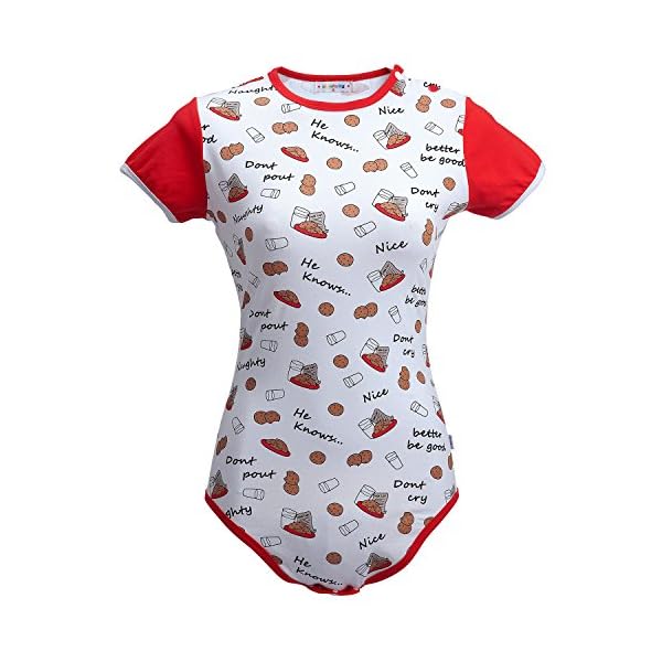 LittleForBig-Baumwolle-Strampler-Onesie-Pyjamas-Bodysuit-Kekse-und-Milch-Muster LittleForBig Baumwolle Strampler Onesie Pyjamas Bodysuit-Kekse und Milch Muster