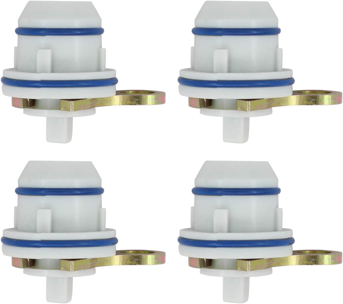 XtremeAmazing Set of 4 Solenoid Block Off Plugs Compatible with Chrysler Dodge Jeep Ram Hemi 53032221AA